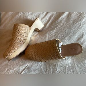 Madewell Leather Clogs NWT